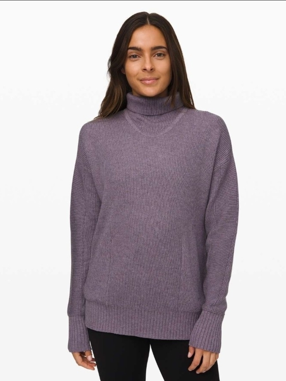 Lululemon Cozy Calling Sweater, Heathered Purple Quartz